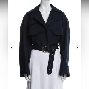 Khaite Cropped Trench Coat